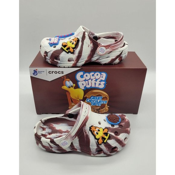 Crocs x Cocoa Puffs Toddler Classic Clog - Picture 3 of 10